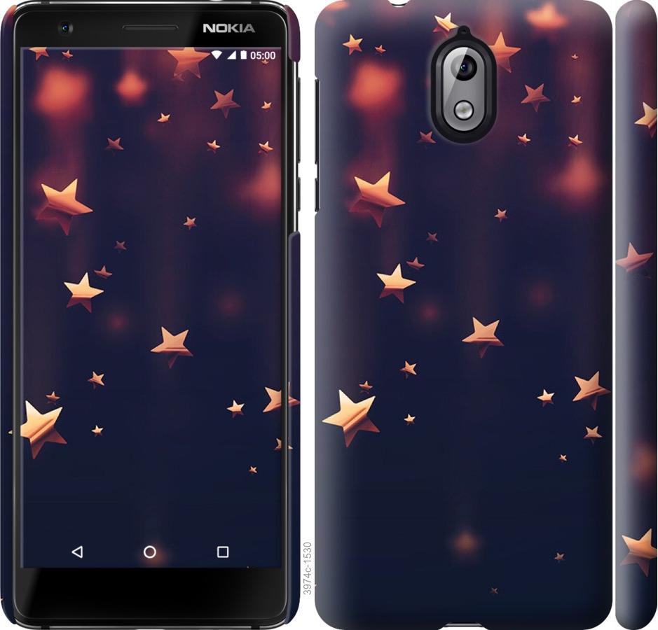 

Чехол на Nokia 3.1 Падающие звезды