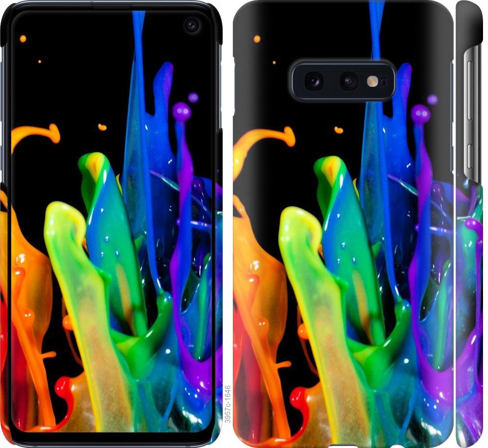 

Чохол на Samsung Galaxy S10e бризки фарби