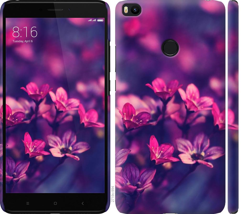 

Чохол на Xiaomi Mi Max 2 Пурпурні квіти