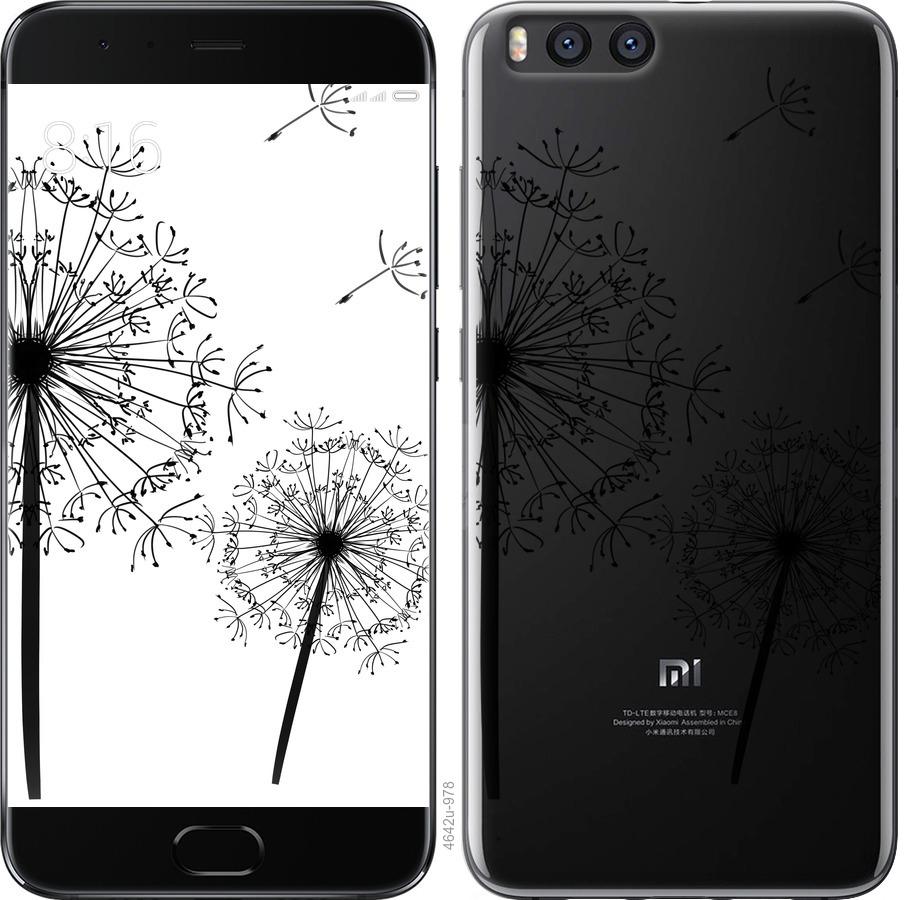 

Чехол на Xiaomi Mi Note 3 Одуванчики