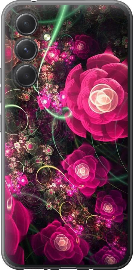 Чохол на Samsung Galaxy A54 A546E Абстрактні квіти 3