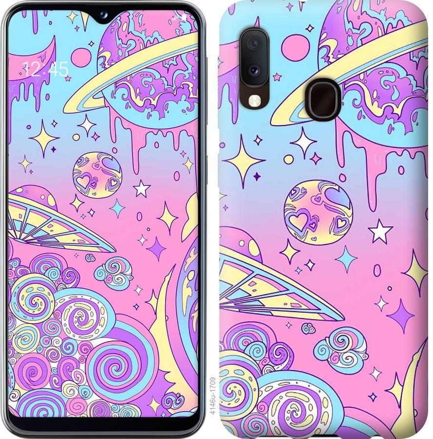 

Чохол на Samsung Galaxy A20e A202F Рожева галактика