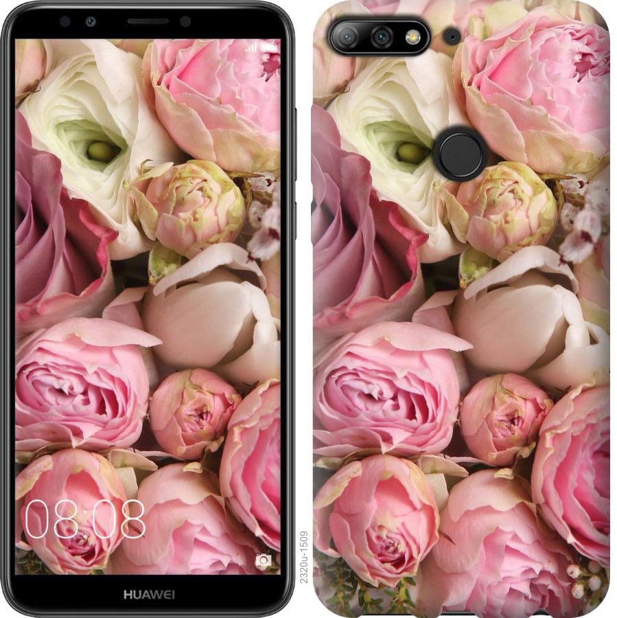 

Чехол на Huawei Y7 Prime 2018 Розы v2