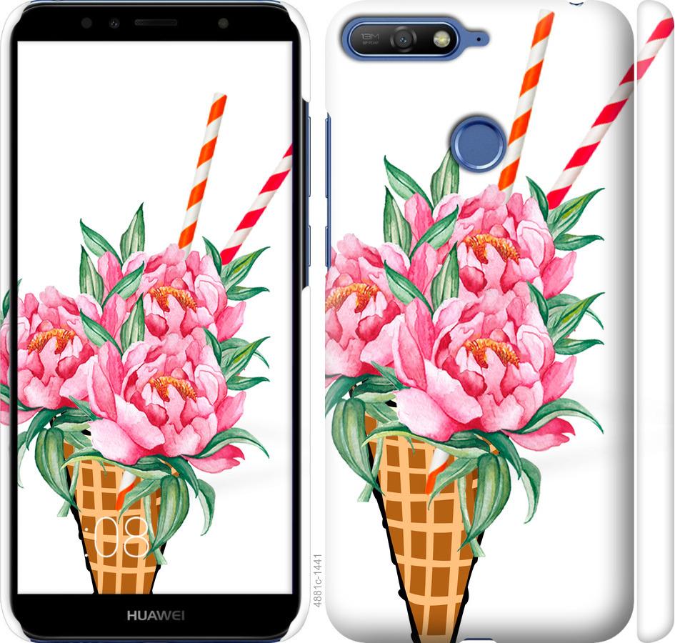 

Чохол на Huawei Y6 Prime 2018 Морозиво-піони