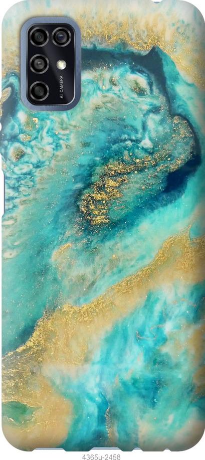 

Чохол на ZTE Blade V2020 Smart Green marble