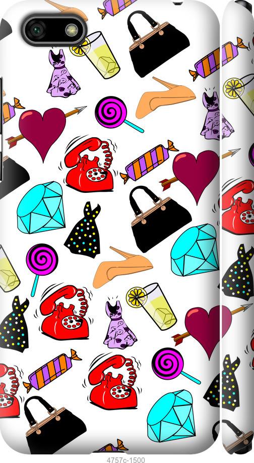 

Чохол на Huawei Y5 2018 stickers