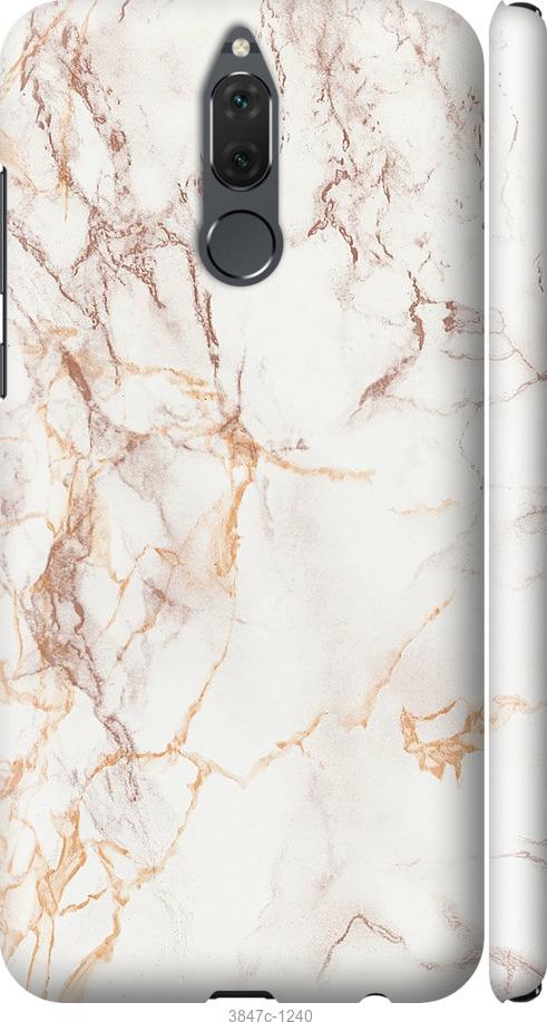 

Чехол на Huawei Mate 10 Lite Белый мрамор