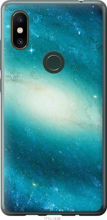 

Чехол на Xiaomi Mi Mix 2s Голубая галактика