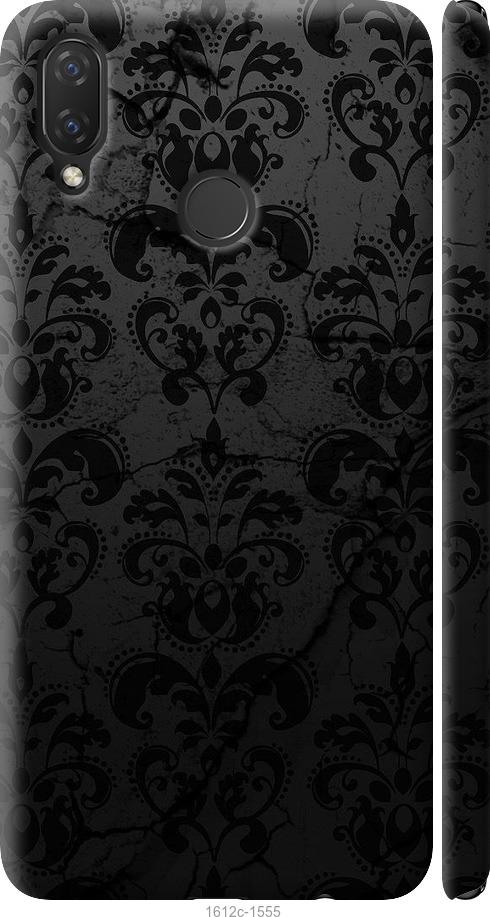 

Чехол на Huawei P Smart Plus узор черный