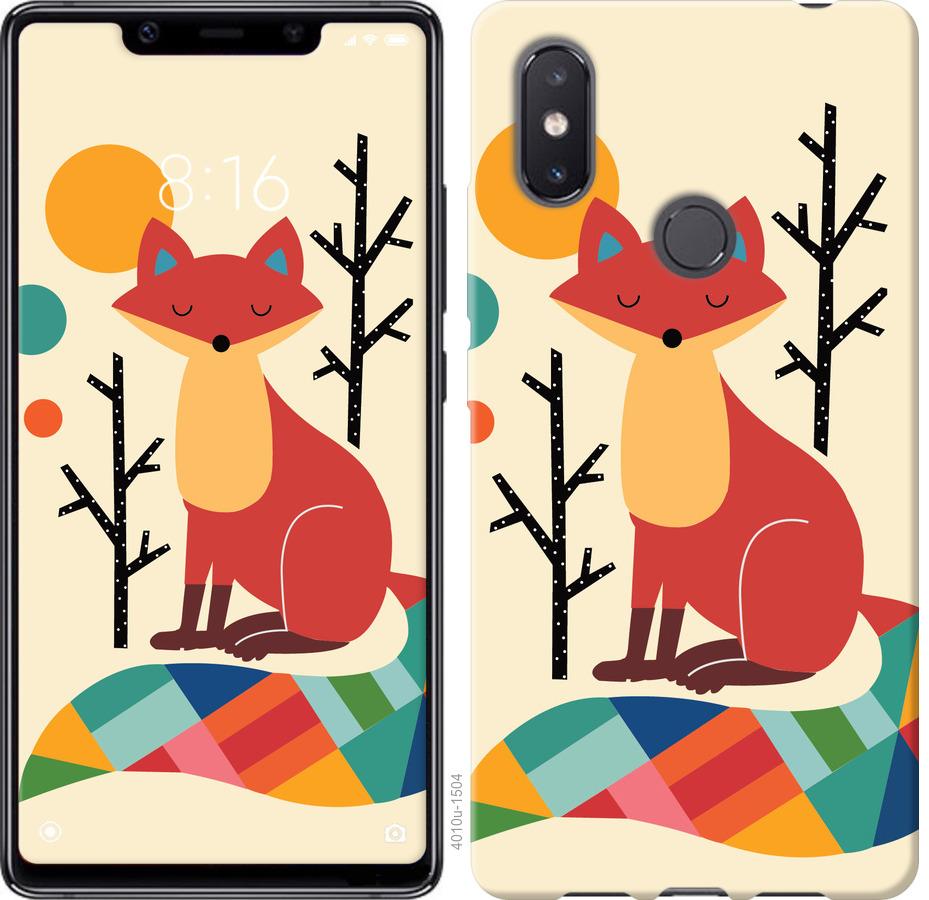 

Чехол на Xiaomi Mi8 SE Rainbow fox