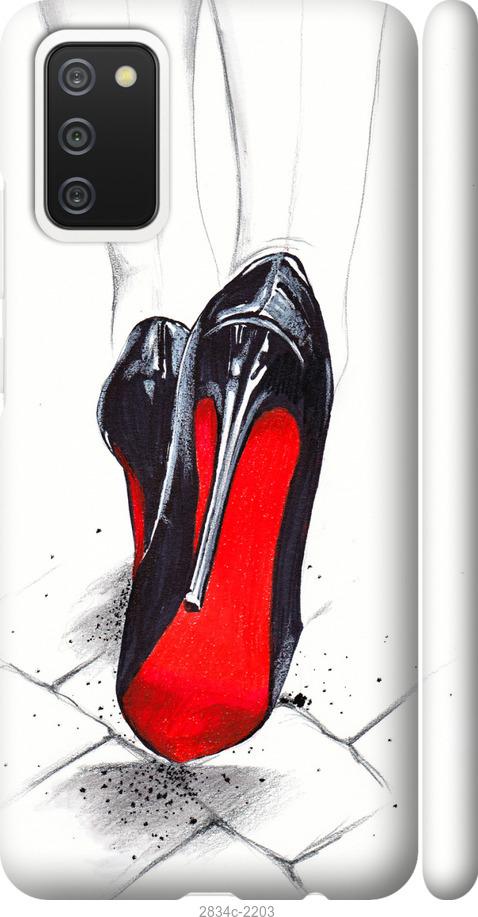 

Чехол на Samsung Galaxy A02s A025F Devil Wears Louboutin