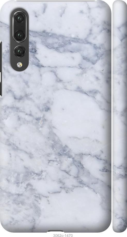 

Чехол на Huawei P20 Pro Голубой мрамор