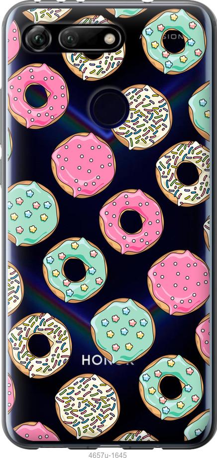 

Чехол на Huawei Honor View 20 Пончики 1