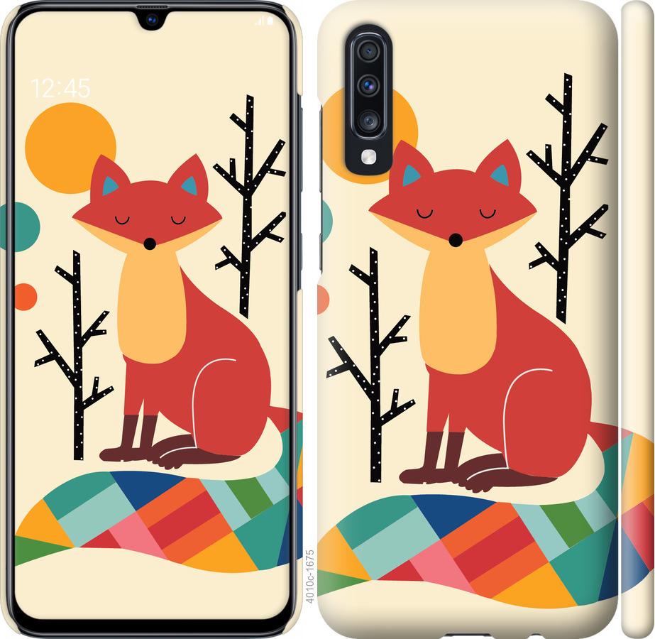 

Чехол на Samsung Galaxy A70 2019 A705F Rainbow fox