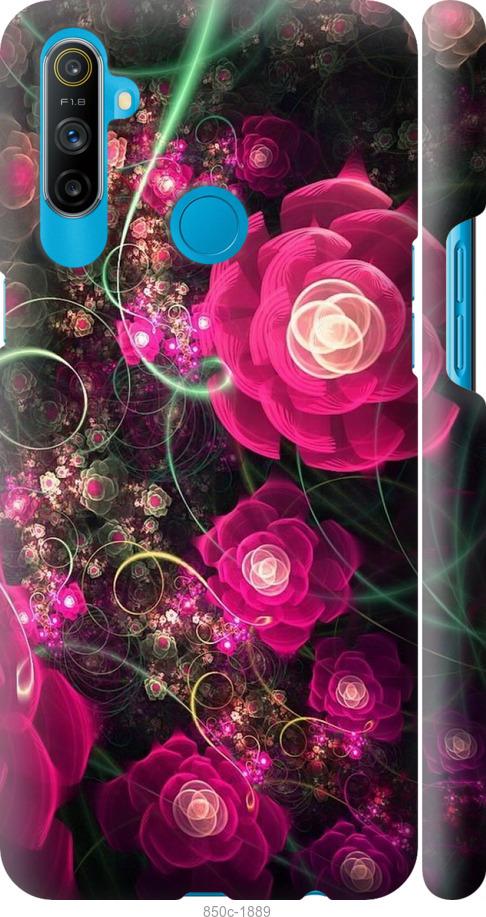 

Чохол на Realme C3 Абстрактні квіти 3