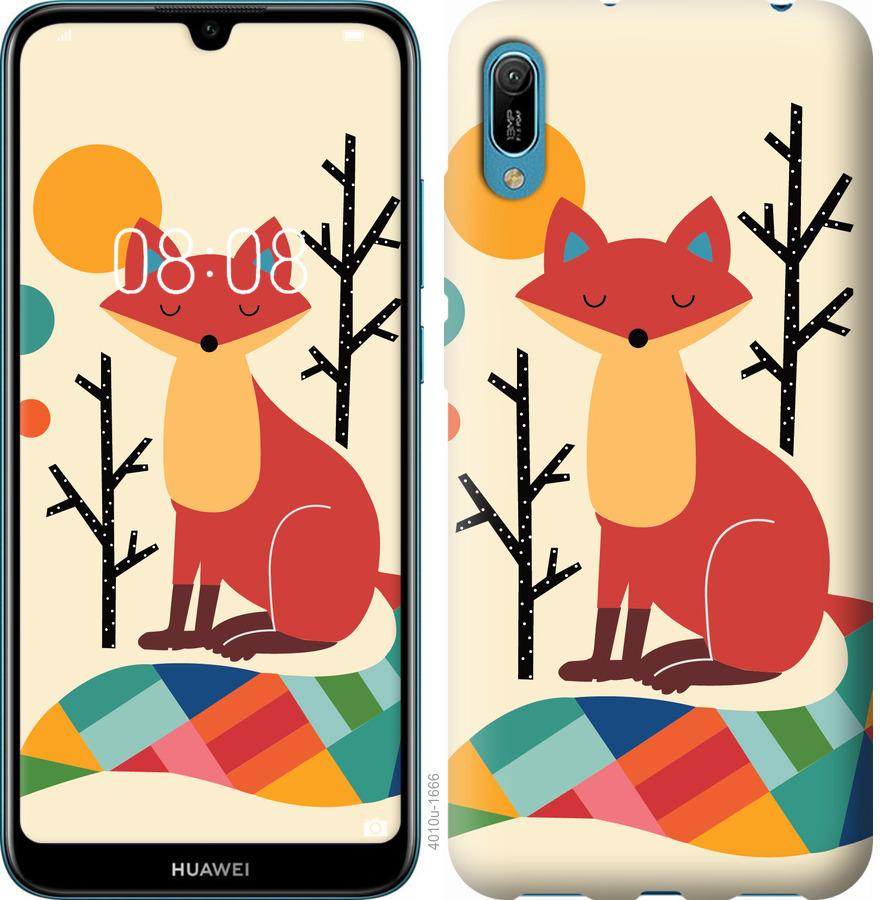 

Чехол на Huawei Y6 2019 Rainbow fox