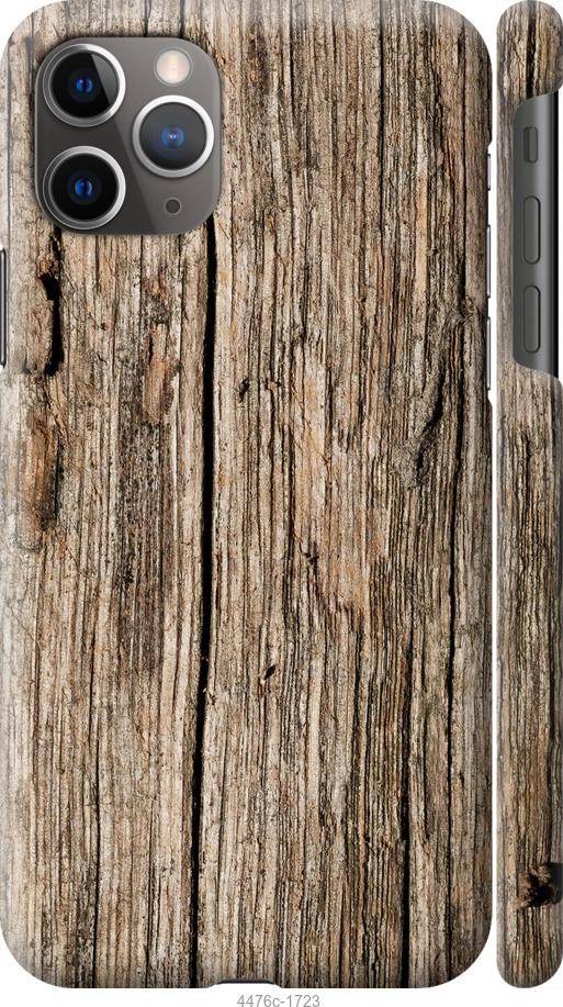 Чехол на iPhone 11 Pro Max Текстура дерева