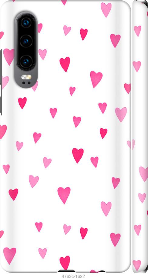 

Чехол на Huawei P30 Сердечки 2