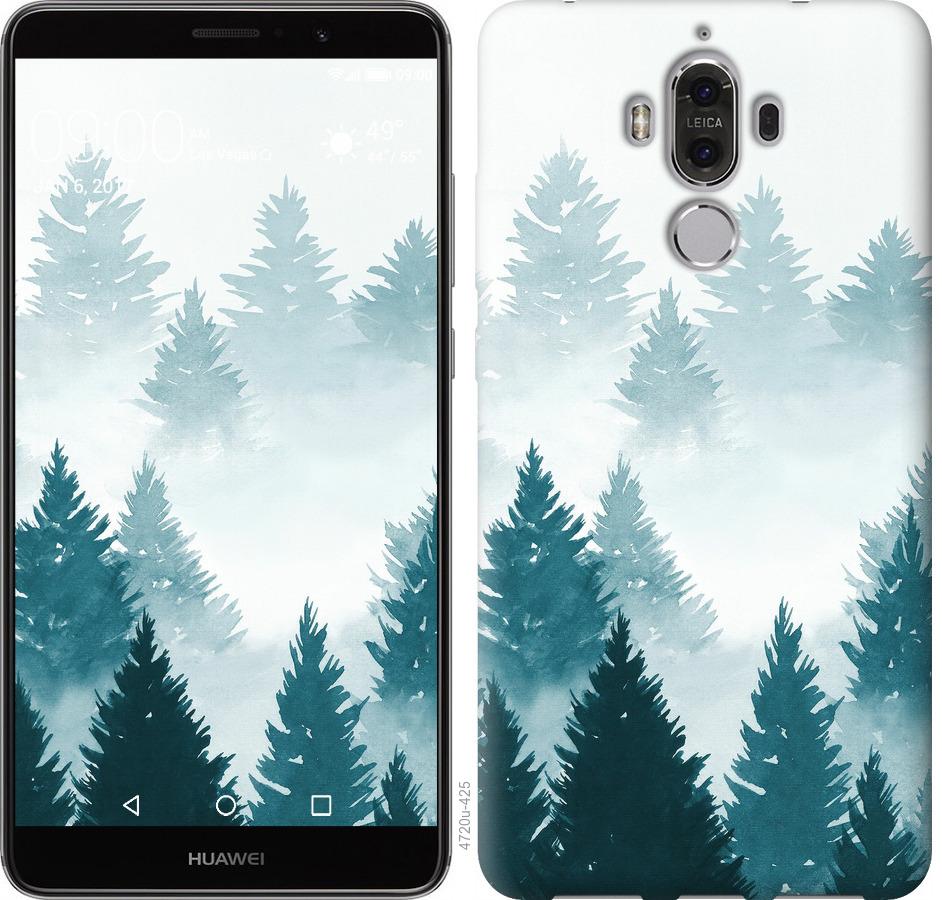 

Чохол на Huawei Mate 9 Акварельні Ялинки