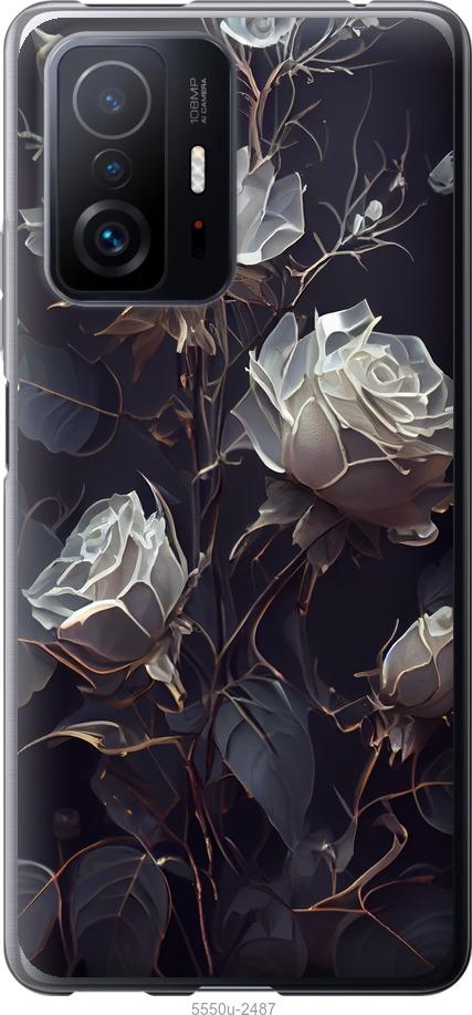 Чехол на Xiaomi 11T Розы 2