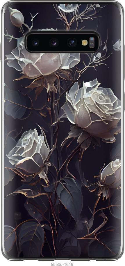 Чехол на Samsung Galaxy S10 Plus Розы 2