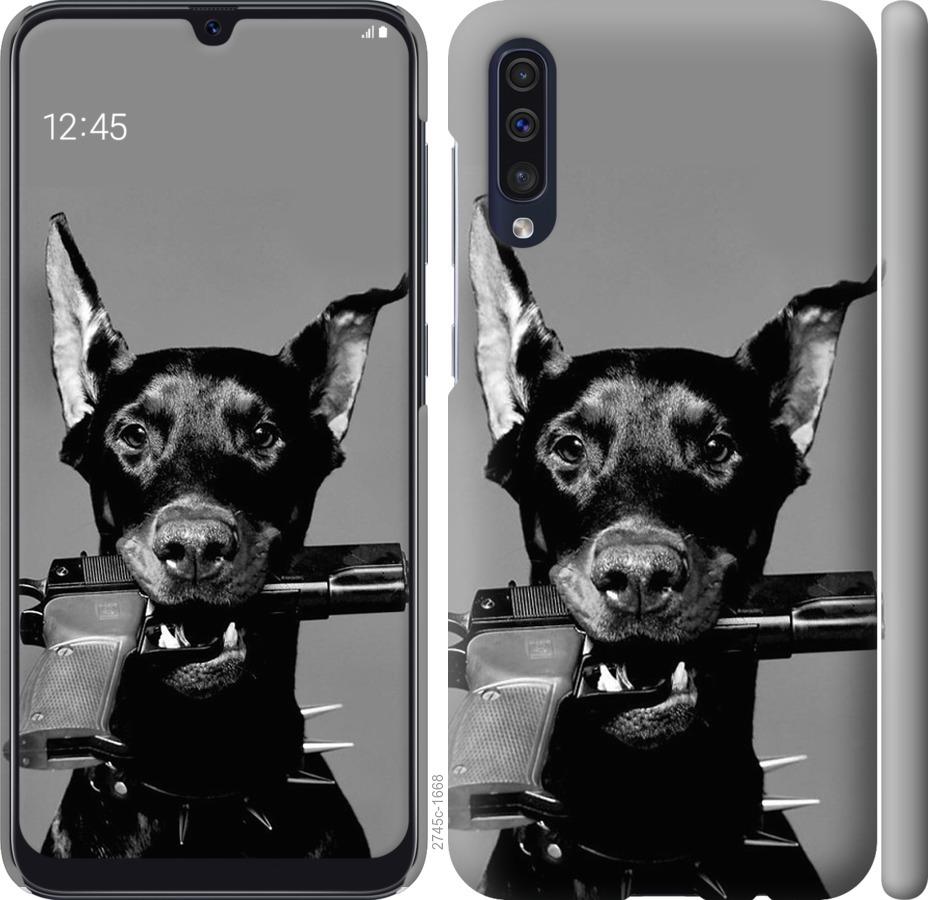 

Чохол на Samsung Galaxy A50 2019 A505F Доберман