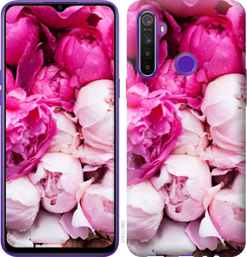 

Чохол на Realme 5 Рожеві півонії