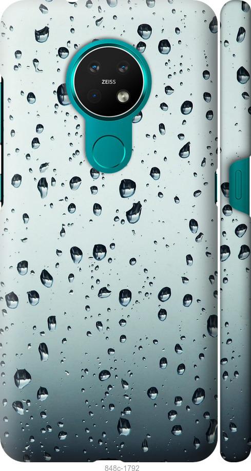 

Чехол на Nokia 7.2 Стекло в каплях