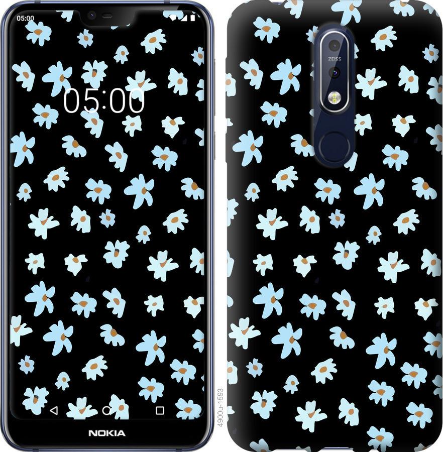 

Чехол на Nokia 7.1 Цветочный