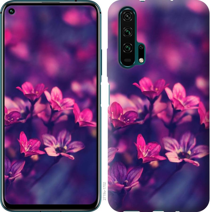 

Чохол на Huawei Honor 20 Pro Пурпурні квіти