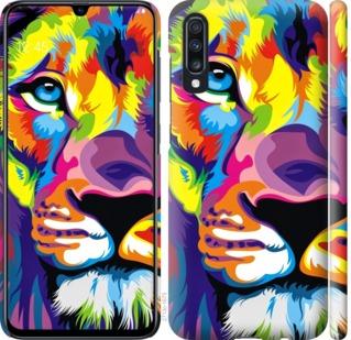 

Чохол на Samsung Galaxy A70 2019 A705F Різнобарвний лев