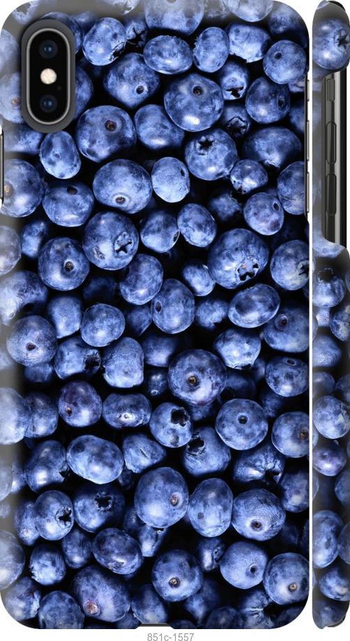 Чехол на iPhone XS Max Черника