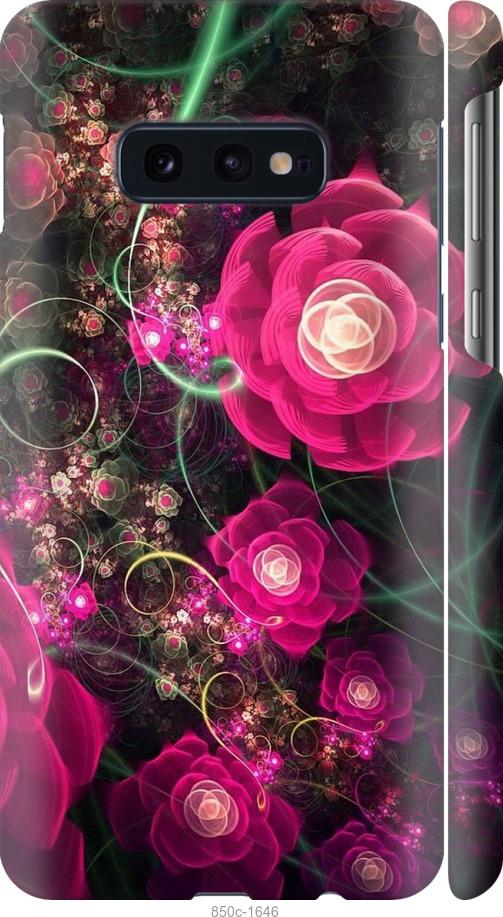 Чехол на Samsung Galaxy S10e Абстрактные цветы 3