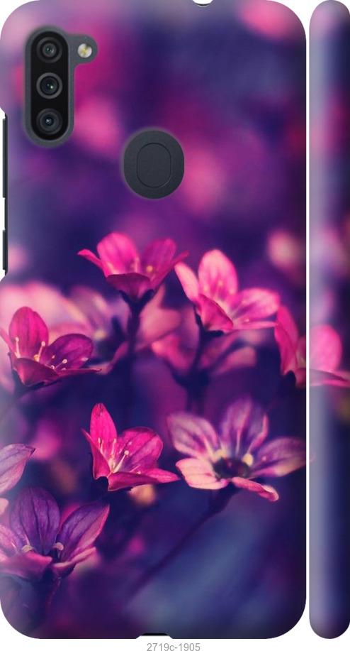 

Чехол на Samsung Galaxy M11 M115F Пурпурные цветы