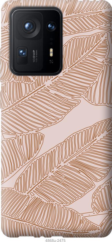 

Чехол на Xiaomi Mix 4 Листья банана