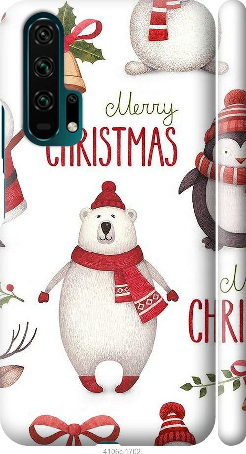

Чехол на Huawei Honor 20 Pro Merry Christmas