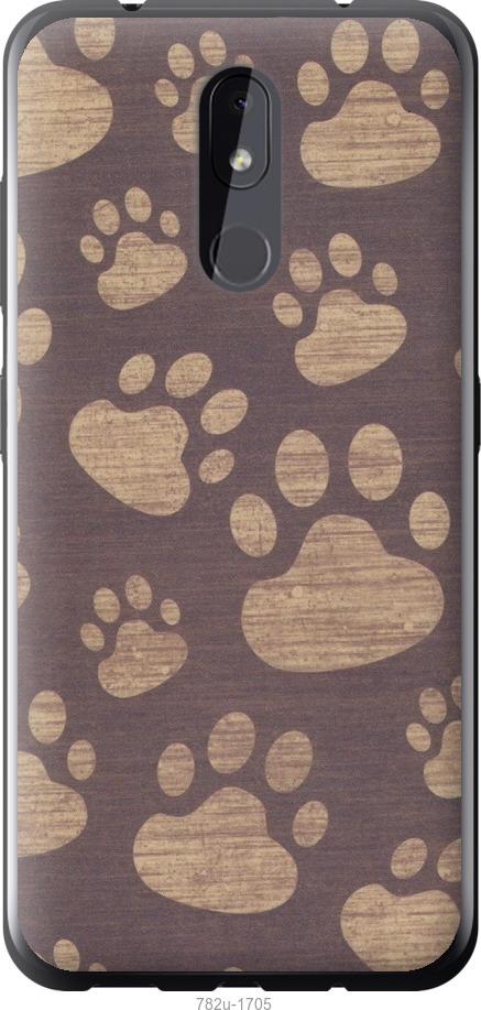 

Чехол на Nokia 3.2 Следы тигра