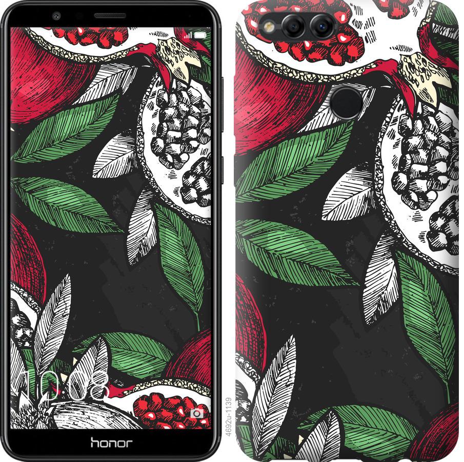 

Чохол на Huawei Honor 7X гранат