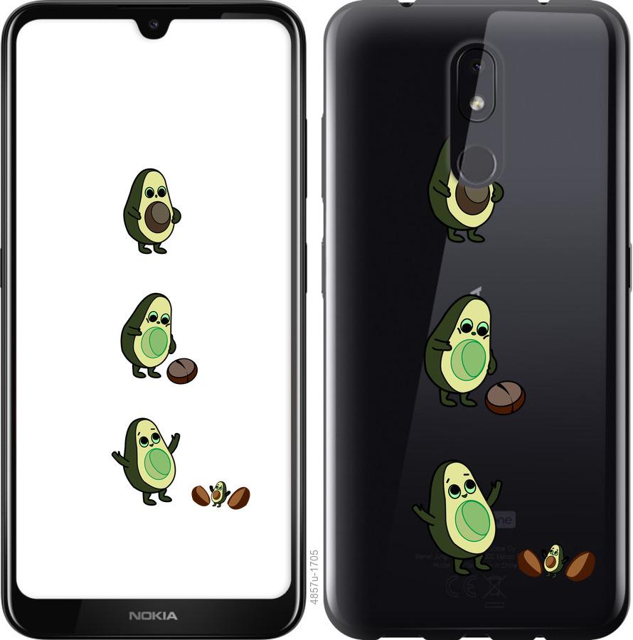 

Чехол на Nokia 3.2 Авокадо 1