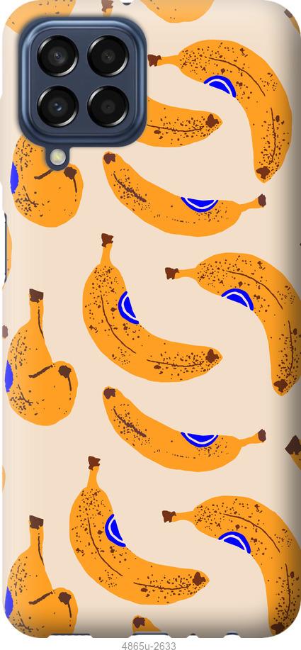 Чехол на Samsung Galaxy M33 M336B Бананы 1