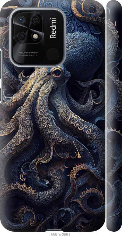 Чехол на Xiaomi Redmi 10C Осьминог