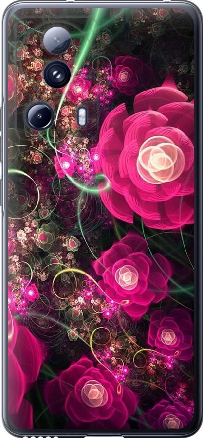 Чохол на Xiaomi 13 Lite Абстрактні квіти 3