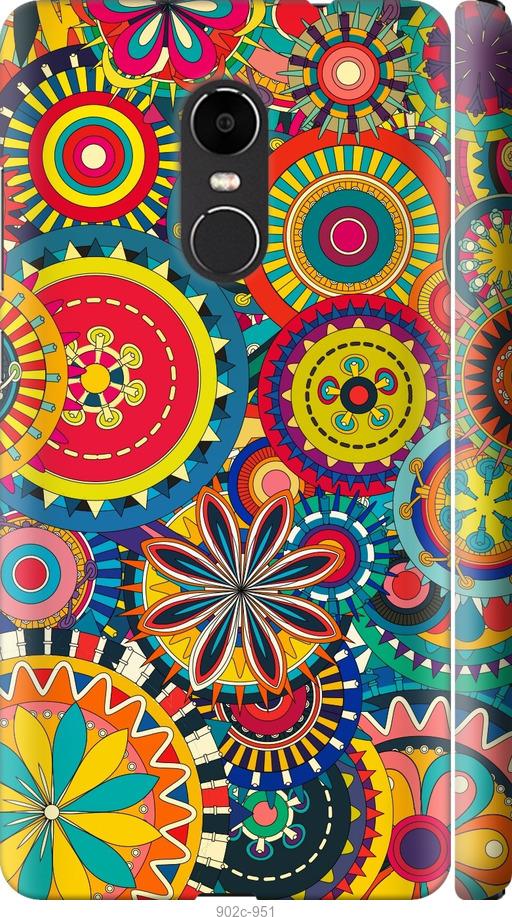 

Чехол на Xiaomi Redmi Note 4X Узор 5