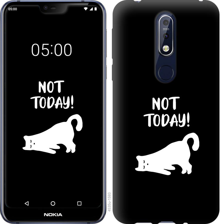 

Чохол на Nokia 7.1 Втомлений кіт