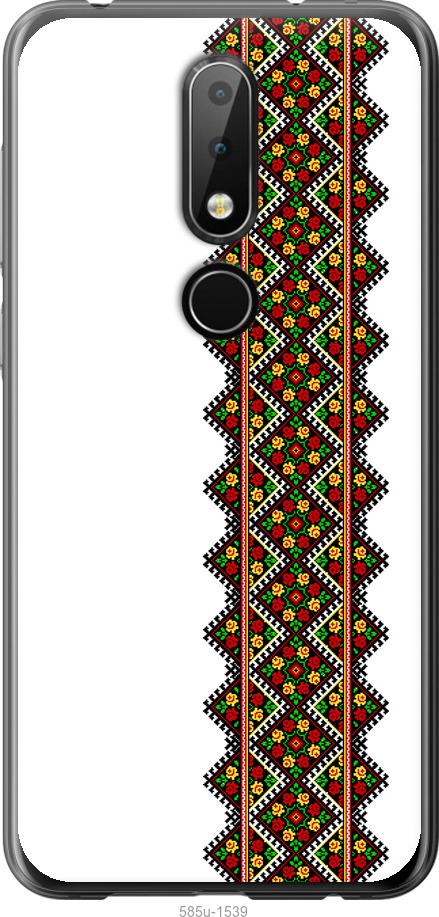 

Чехол на Nokia 6.1 Plus Вышиванка 17