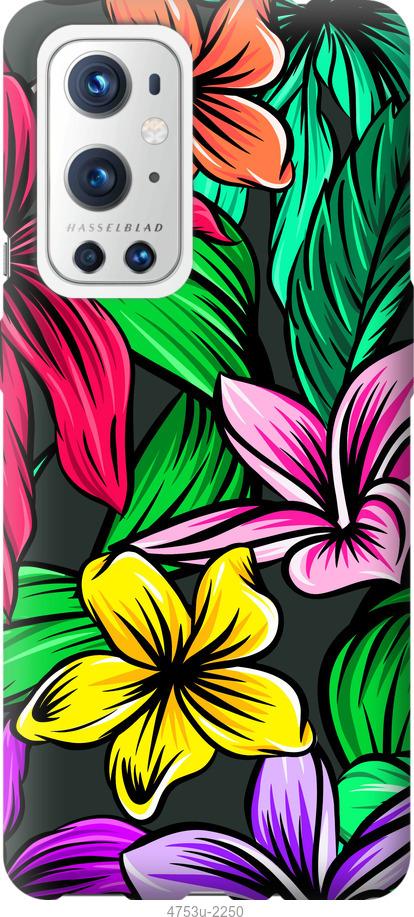 

Чохол на OnePlus 9 Pro Тропічні квіти 1