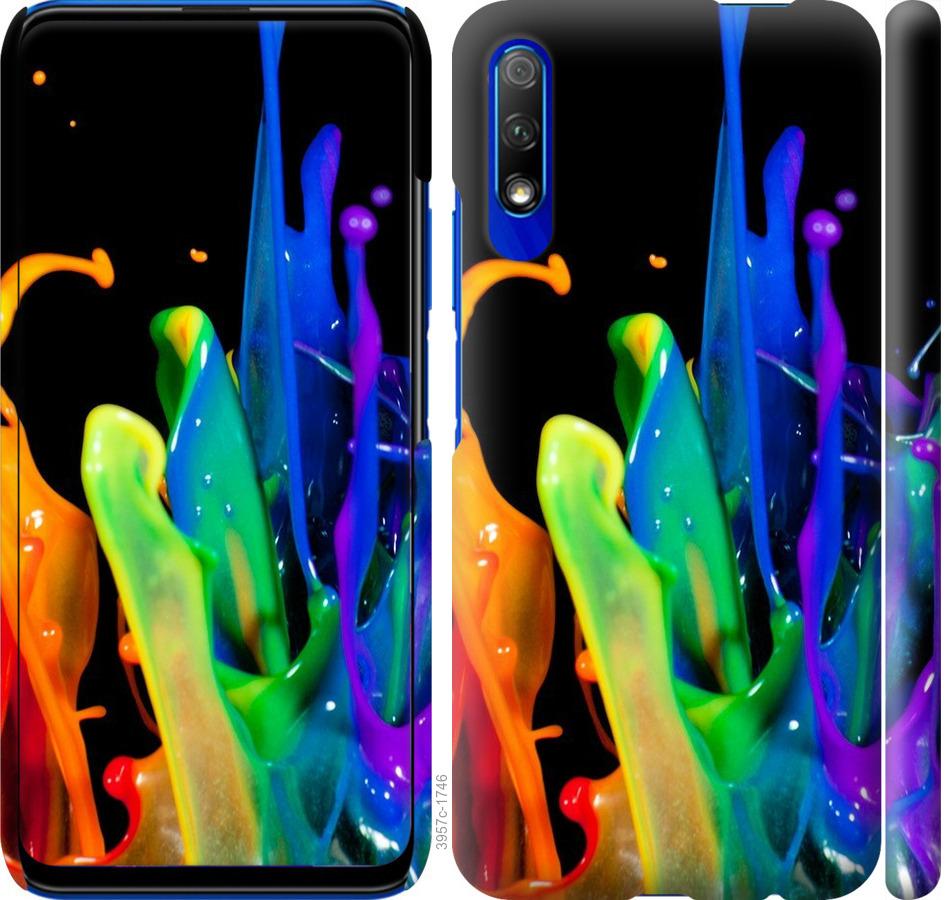 

Чохол на Huawei P Smart Pro бризки фарби