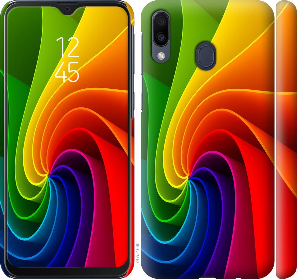 

Чохол на Samsung Galaxy M20 Райдужний вихор