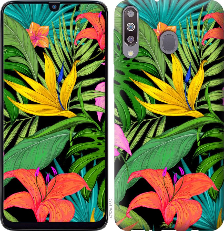 

Чохол на Samsung Galaxy M30 Тропічні листя 1