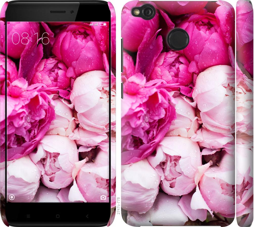 

Чохол на Xiaomi Redmi 4X Рожеві півонії
